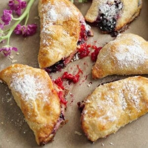 Easy Blueberry Turnovers (Dairy Free)