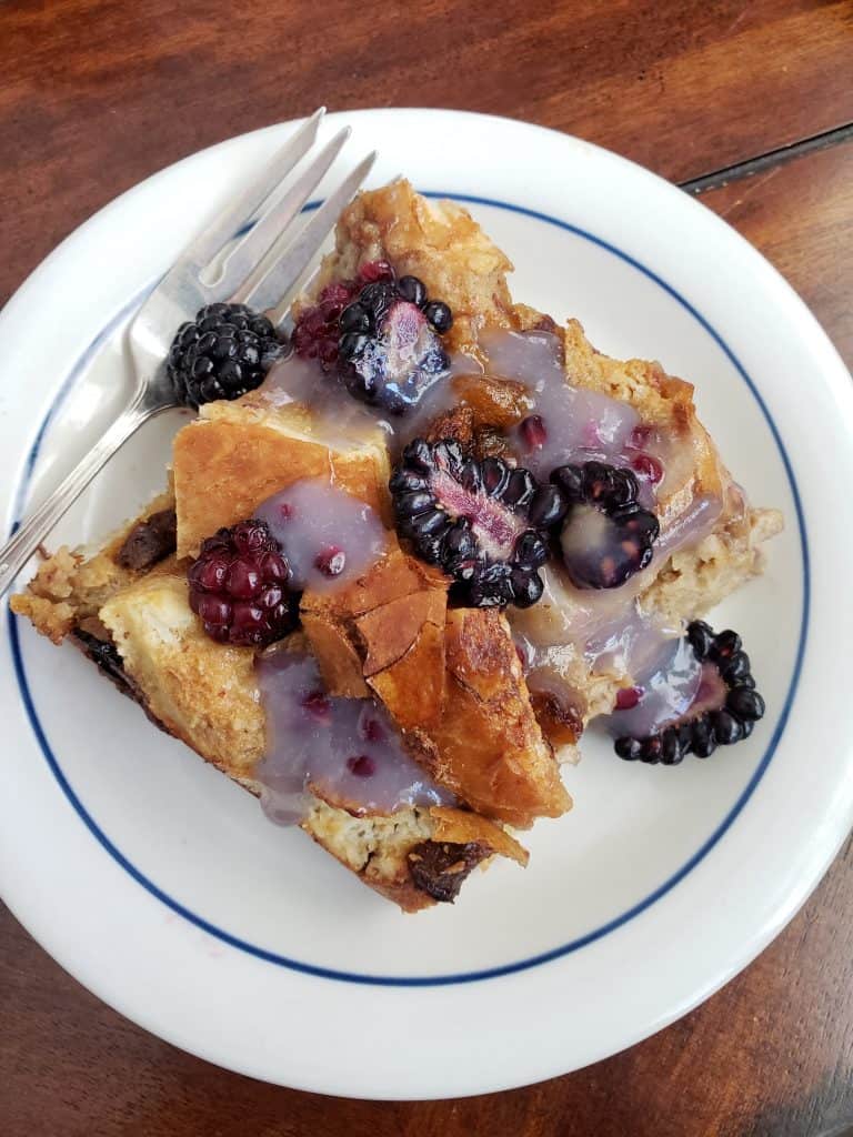 Dairy Free Bread Pudding