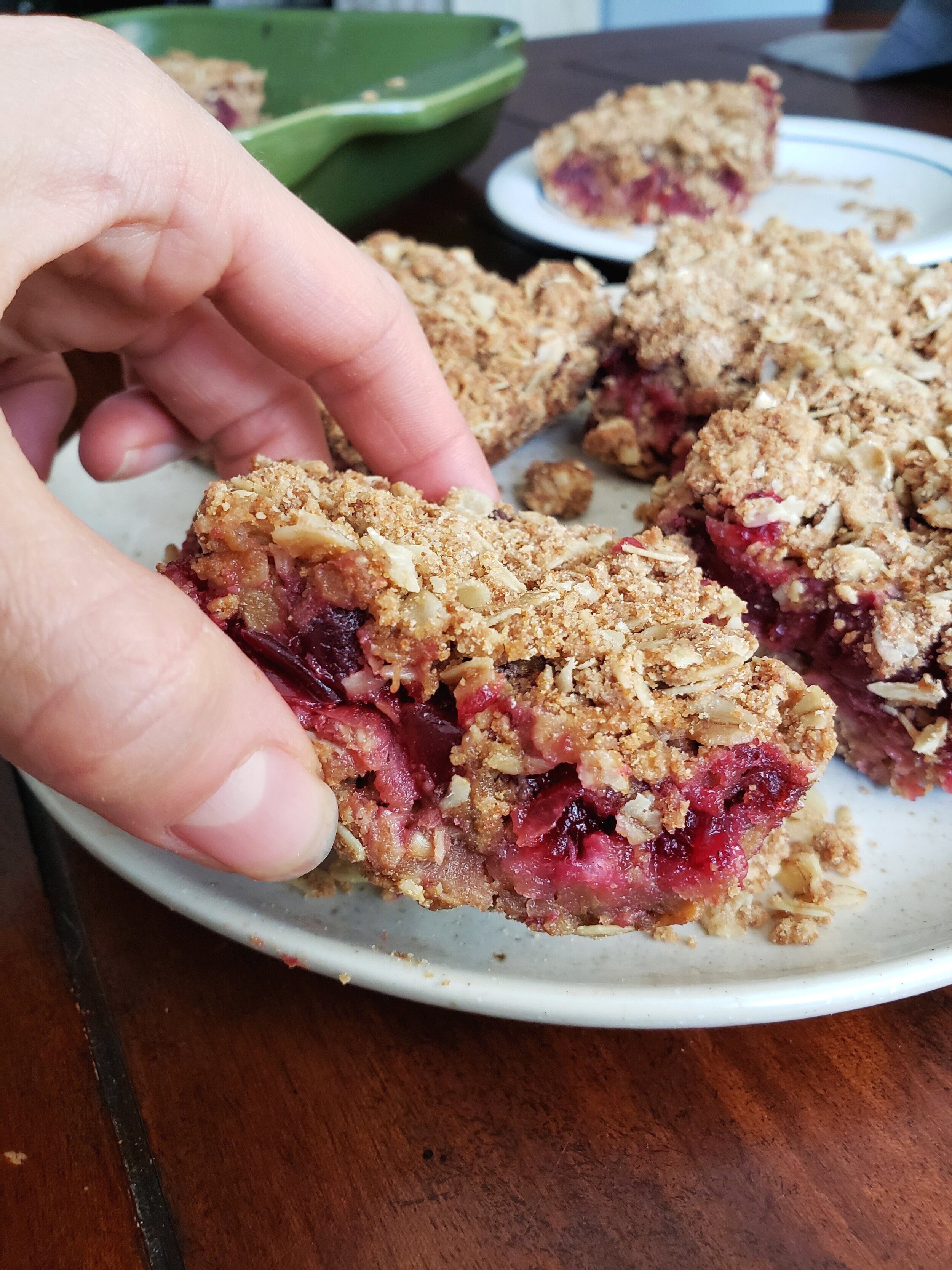  Tart, sweet and full of texture. These Cranberry Oat Bars will please the whole family. 