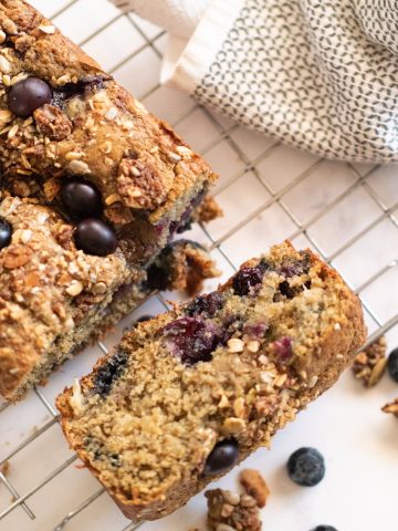 Blueberry Banana Bread