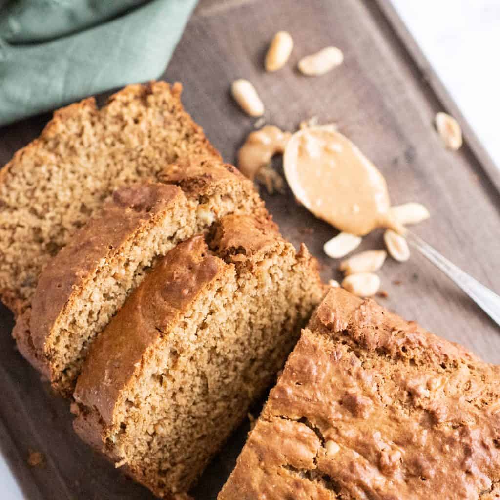 Peanut Butter Banana Bread