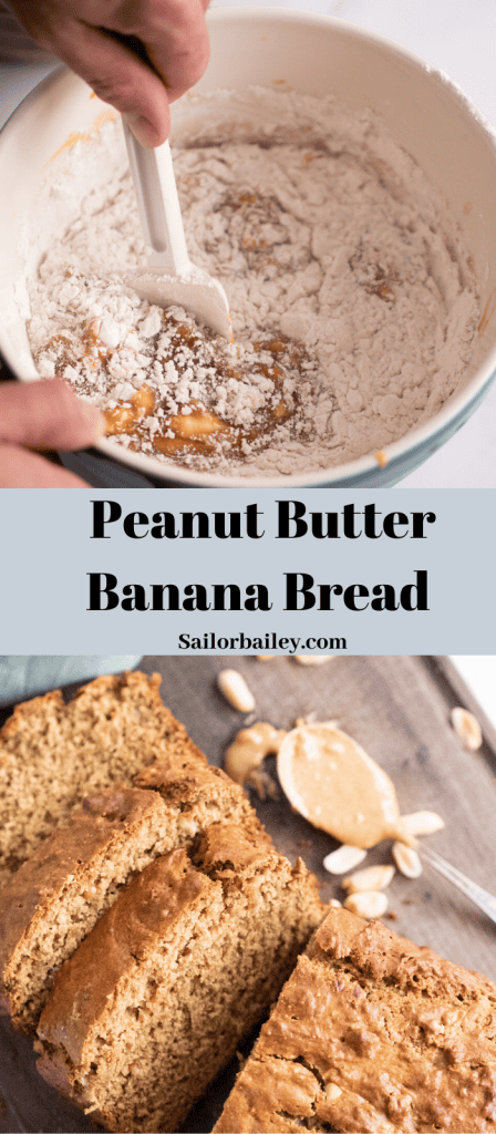 Peanut Butter Banana Bread