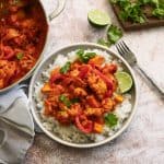 20 minute cauliflower sweet potato curry