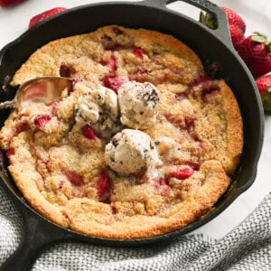 Gluten Free Strawberry Cobbler