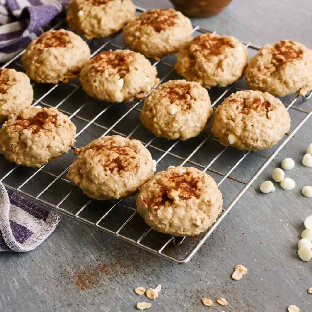 White Chocolate Espresso Cookies