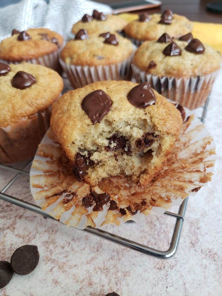 Chocolate Banana Muffins