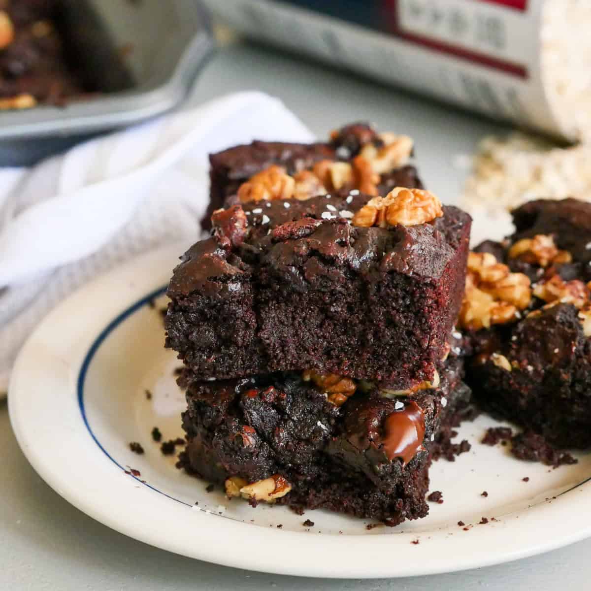 GlutenFree Walnut Brownies