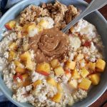 Peach Pie Overnight Oats