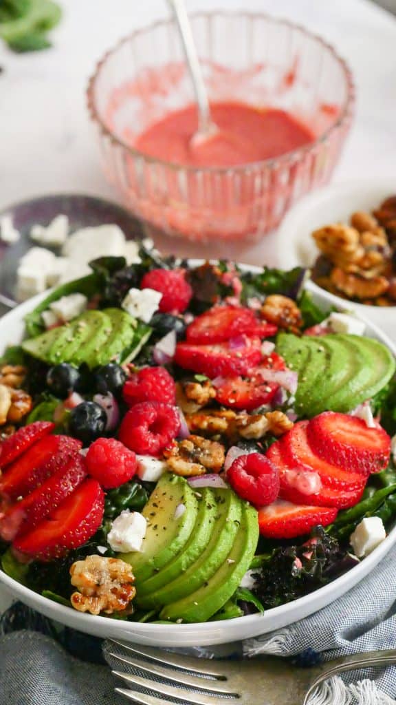 Berry Salad With Raspberry Vinaigrette