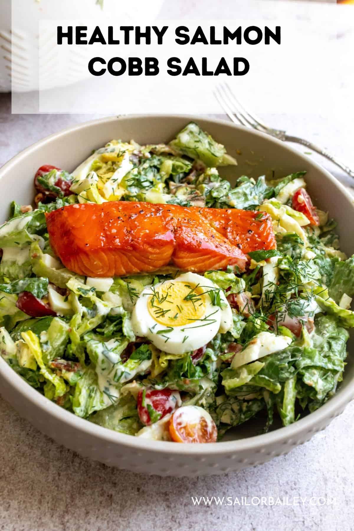 Salmon Cobb Salad