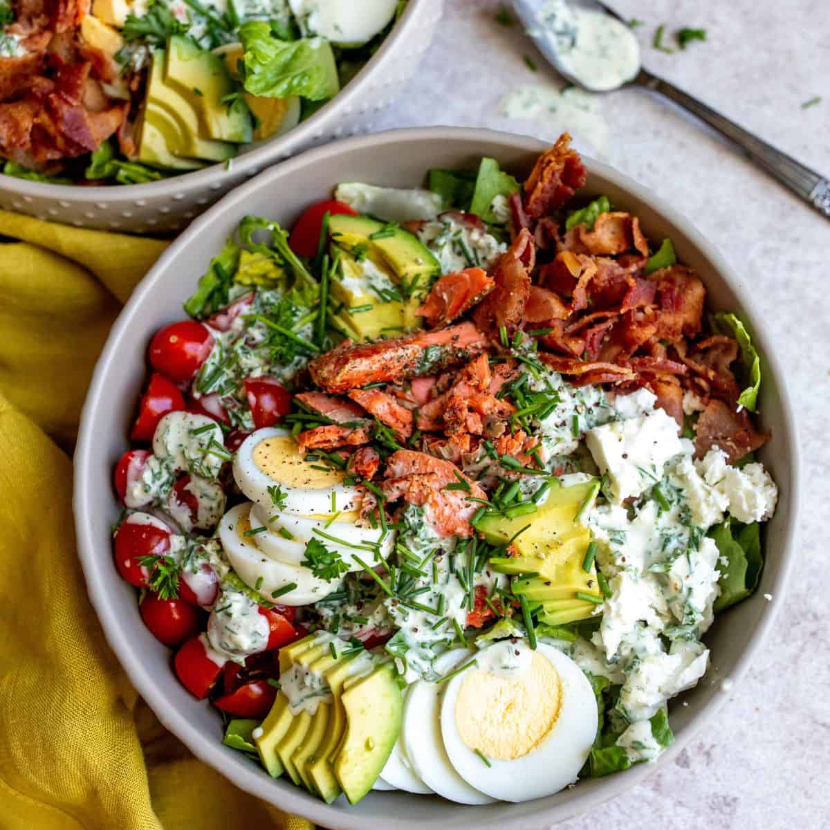 Salmon Cobb Salad