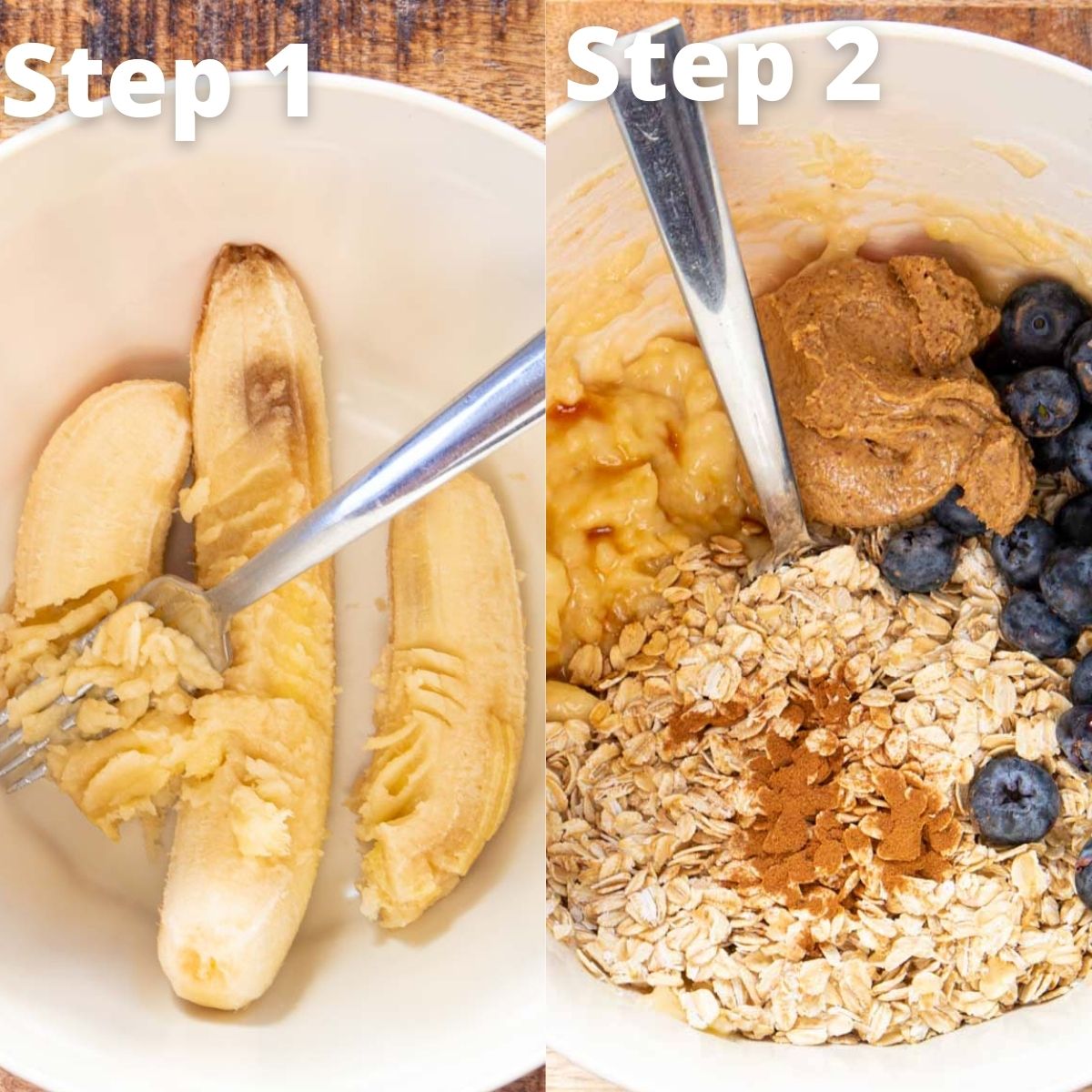 How to Make Banana Blueberry Breakfast Cookies