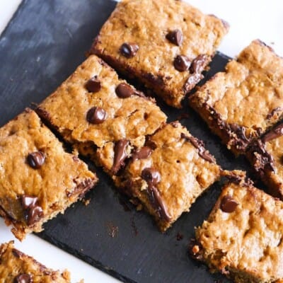 Peanut Butter Banana Bars