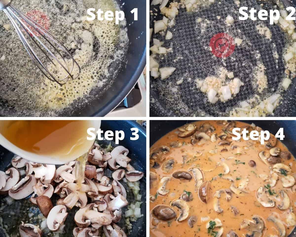 Easy Mushroom Stroganoff - Sailor Bailey