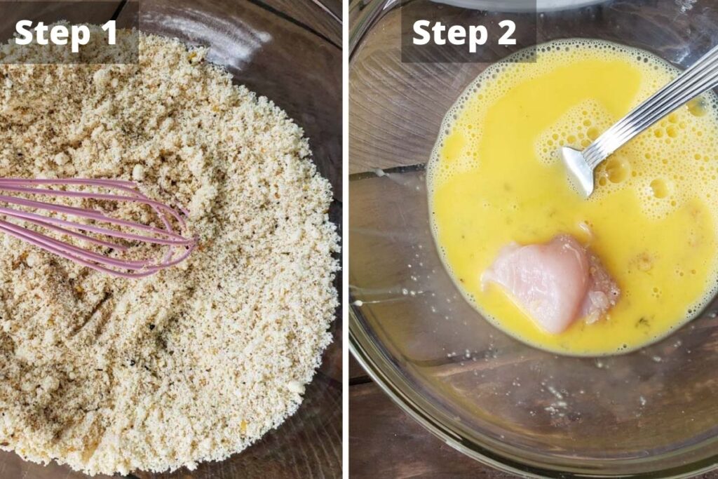 step 1 and step 2 for making this recipe. 