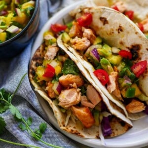 Salmon Tacos