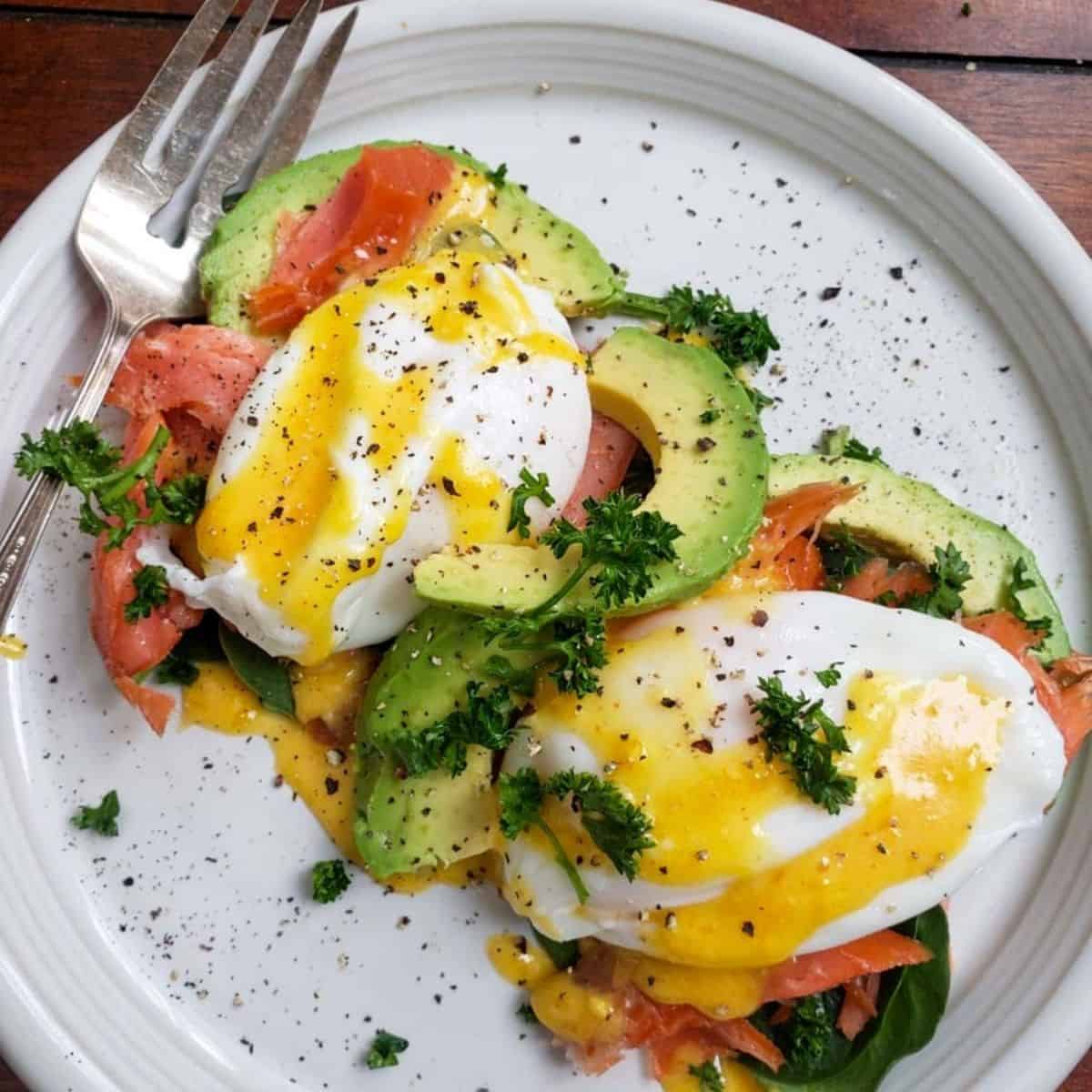 Smoked Salmon Eggs Benedict Sailor Bailey