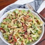 Shaved Brussel Sprout Salad