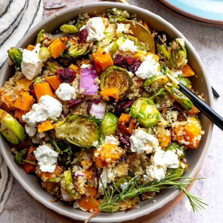 butternut squash quinoa salad