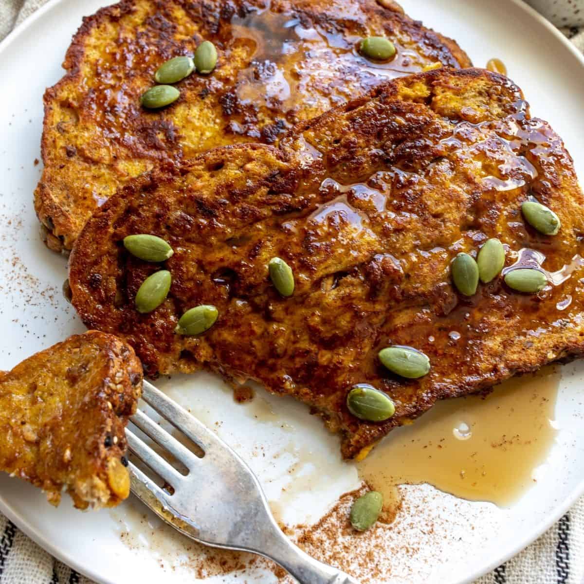 Fall Inspired French Toast • Hip Foodie Mom