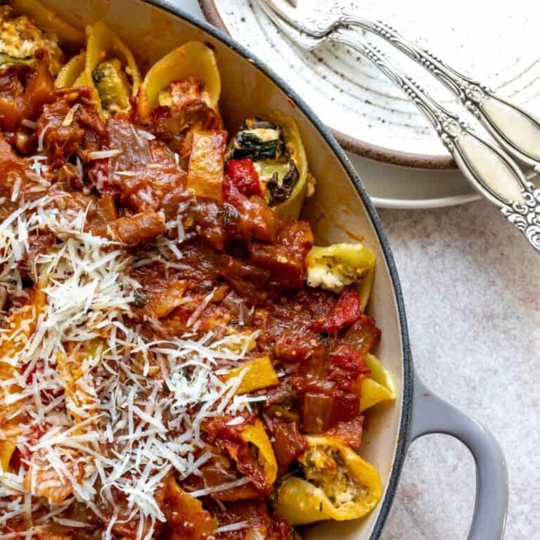 Veggie Stuffed Shells