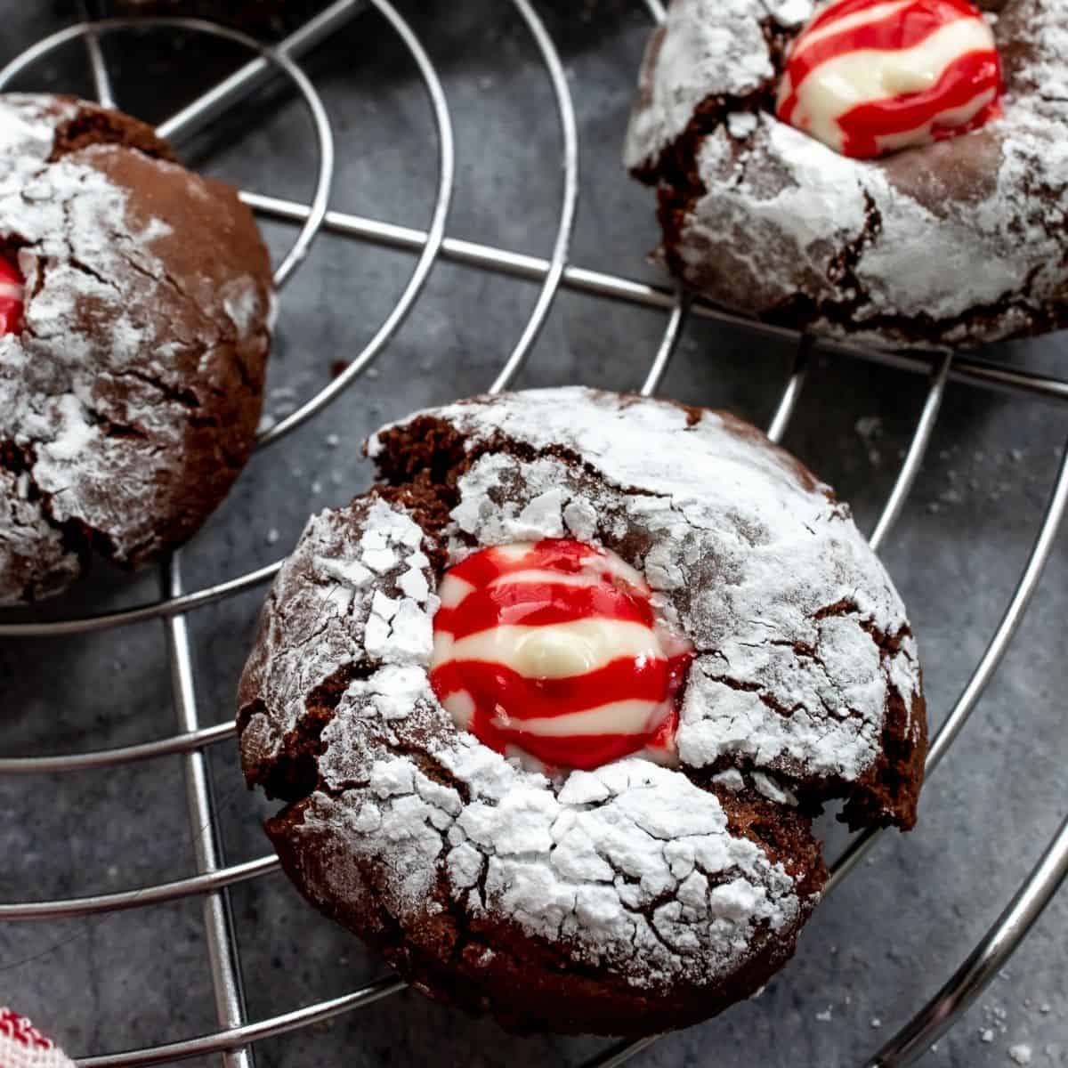 Brownie crinkle online cookies