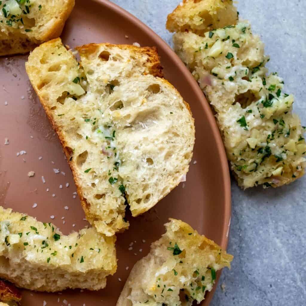 Air Fryer Garlic Bread