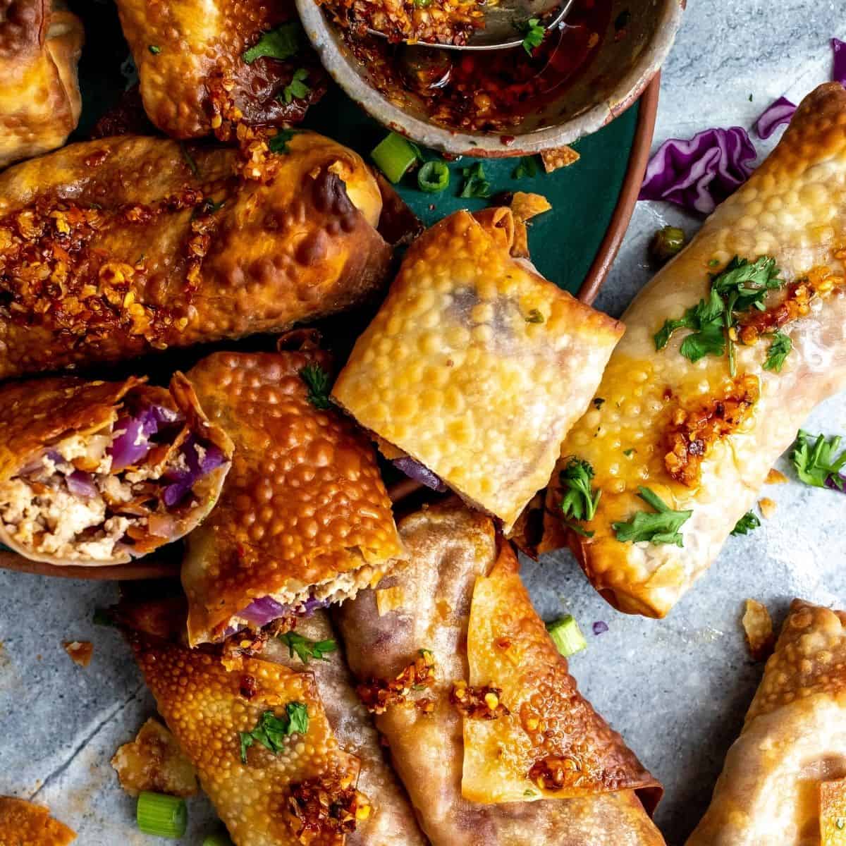 Takeout-Style Veggie Egg Rolls Recipe by Tasty