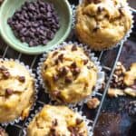 Peanut Butter Banana Muffins
