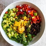Fresh Avocado Corn Salad With Black Beans - Sailor Bailey