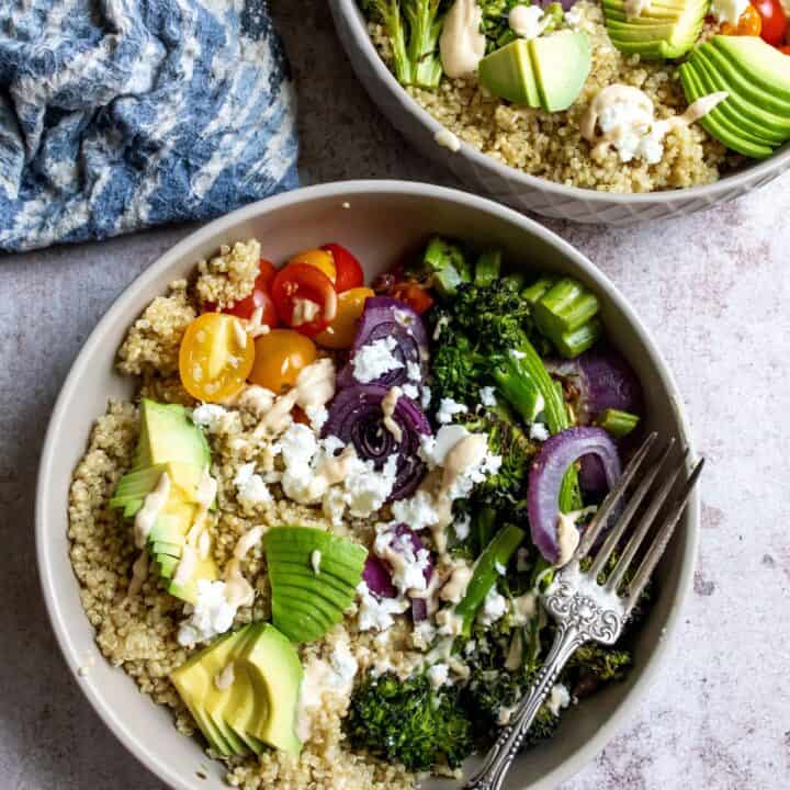 Quinoa Veggie Bowls