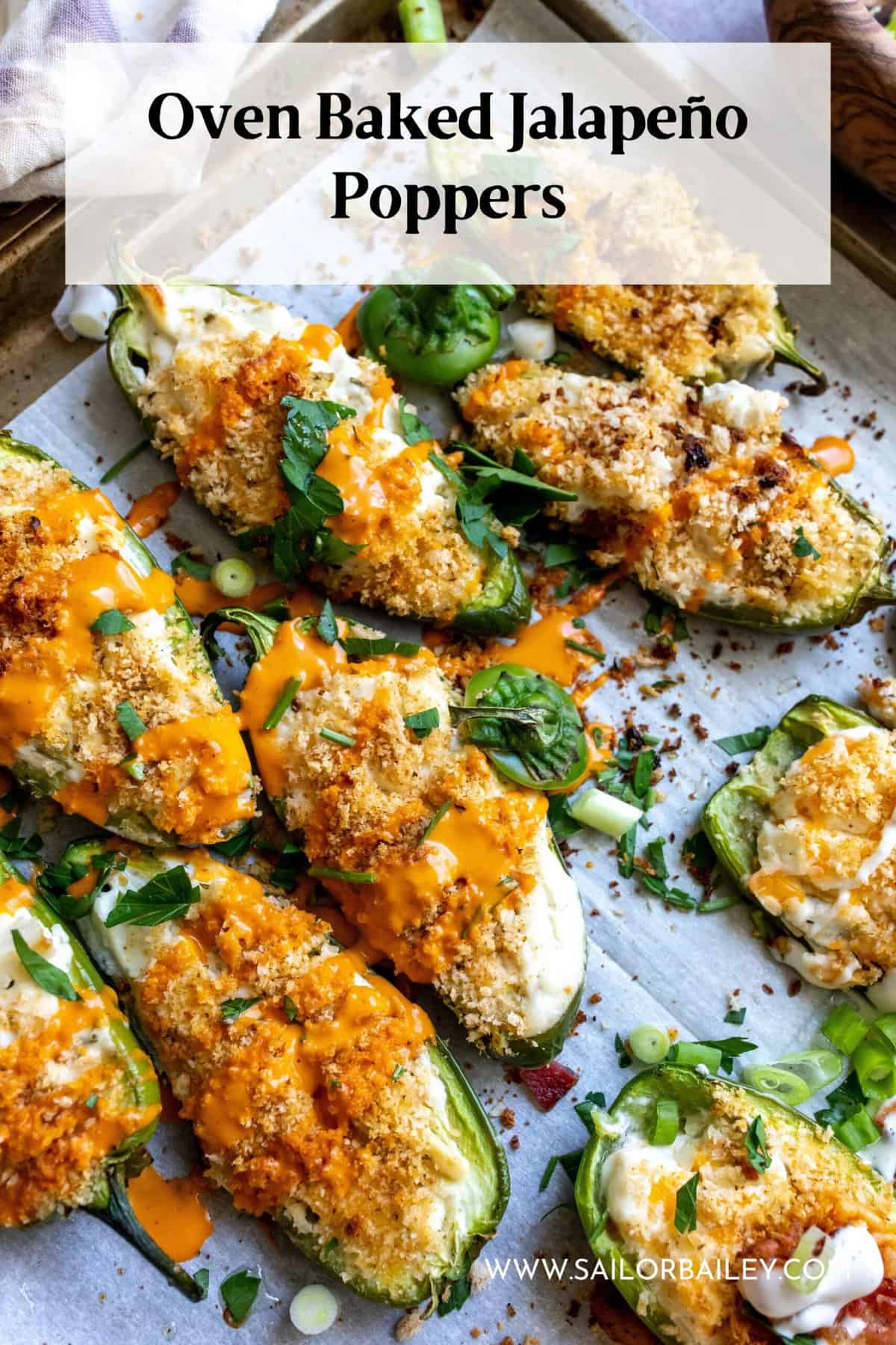 Baked Jalapeño Poppers