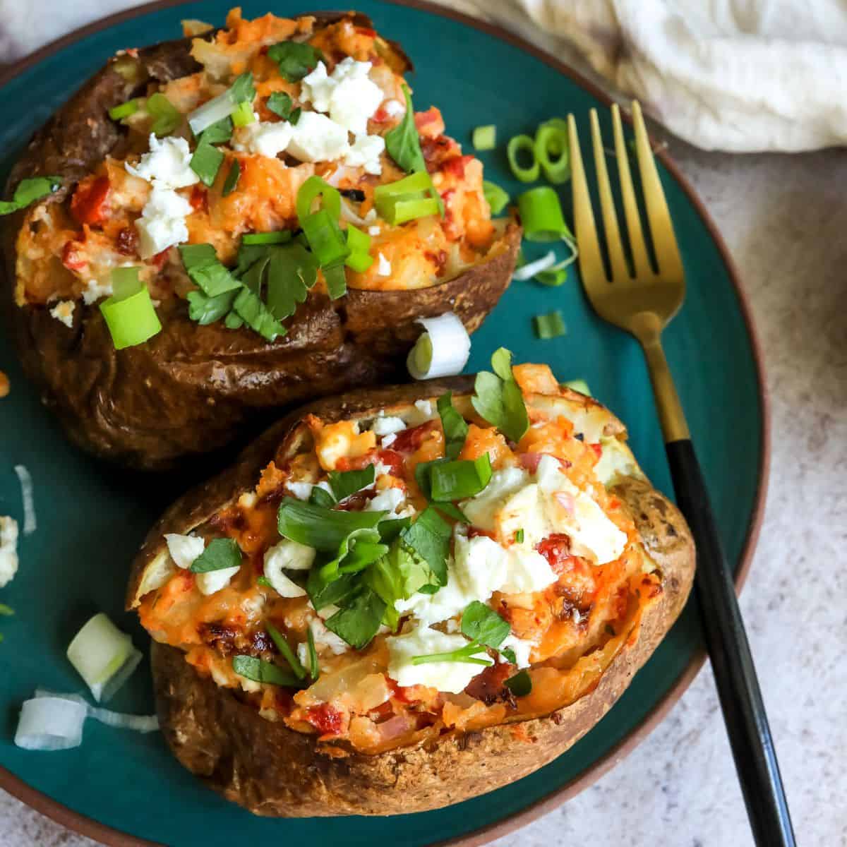 Twice Baked Potatoes (My Grandfather's Famous Recipe)