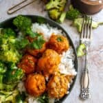 Buffalo Meatballs With Chicken