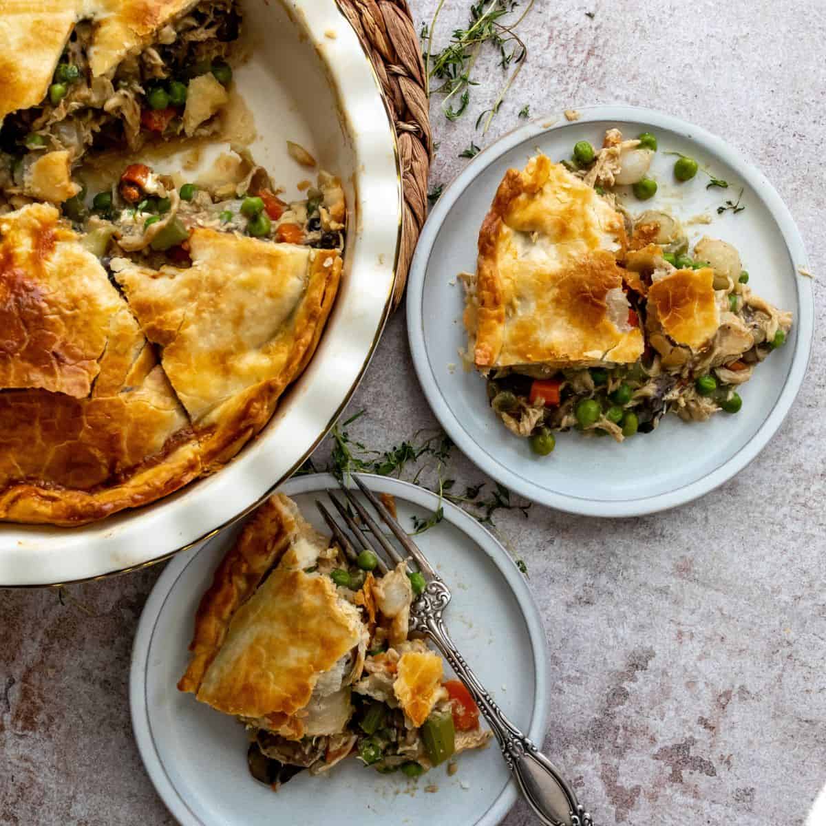 Dairy Free Chicken Pot Pie - Sailor Bailey