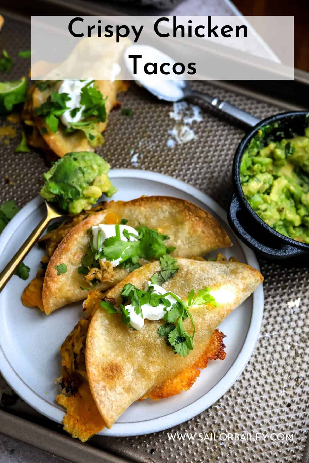 Crispy Chicken Tacos