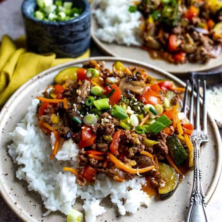 Ground Beef Stir Fry