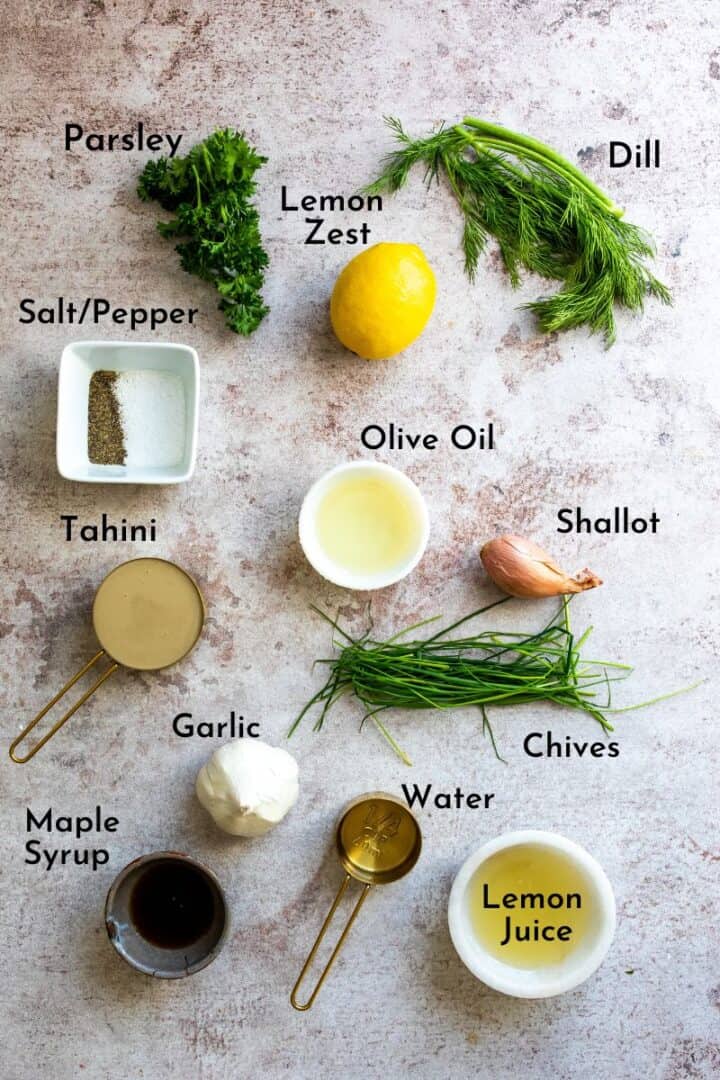 Lemon Herb Tahini