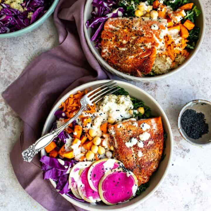 Salmon Buddha Bowl