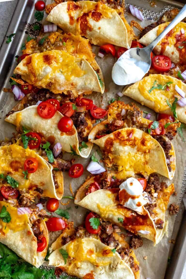 Crispy Beef Tacos Crispy Beef Tacos