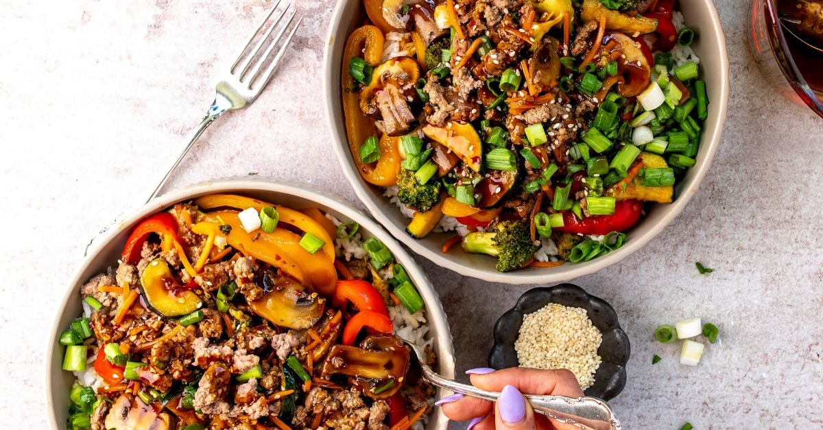 Ground Beef Stir Fry - Sailor Bailey