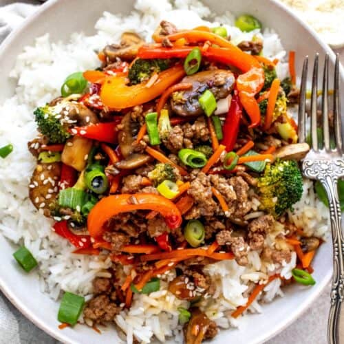 Ground Beef Stir Fry
