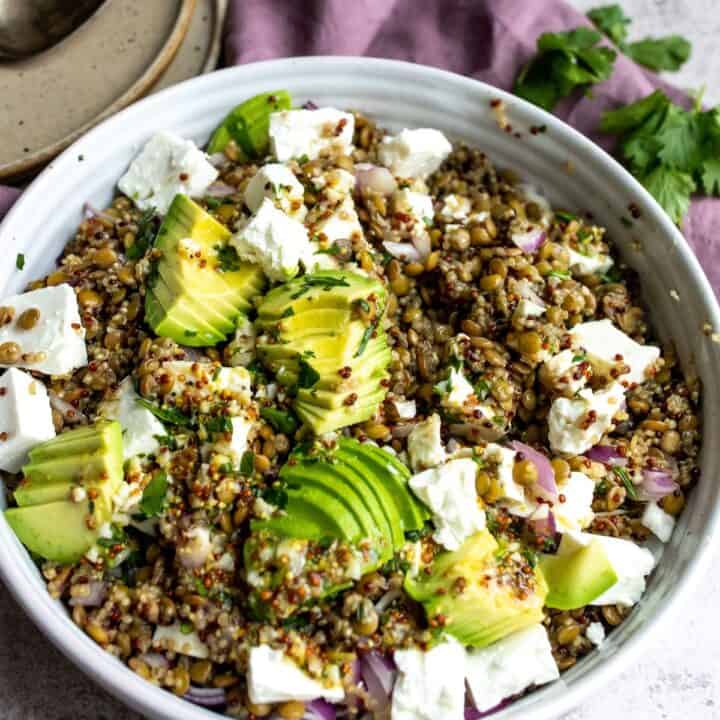 Quinoa Lentil Salad