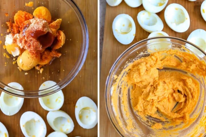 Spicy Deviled Eggs