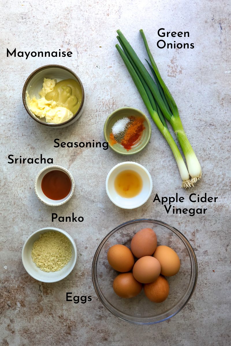 ingredients needed for this recipe on a counter. 
