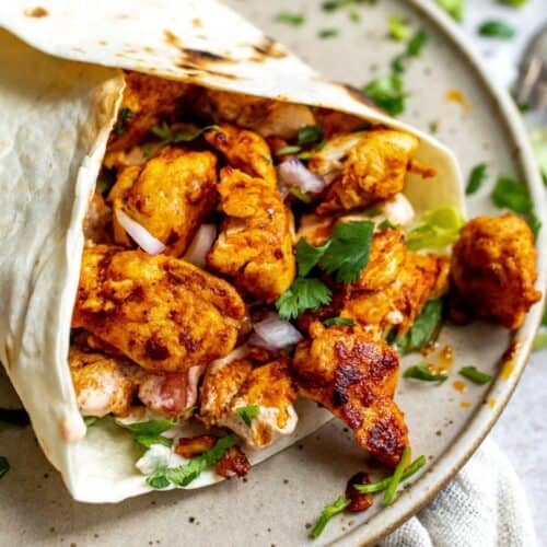 Cajun Chicken Wrap