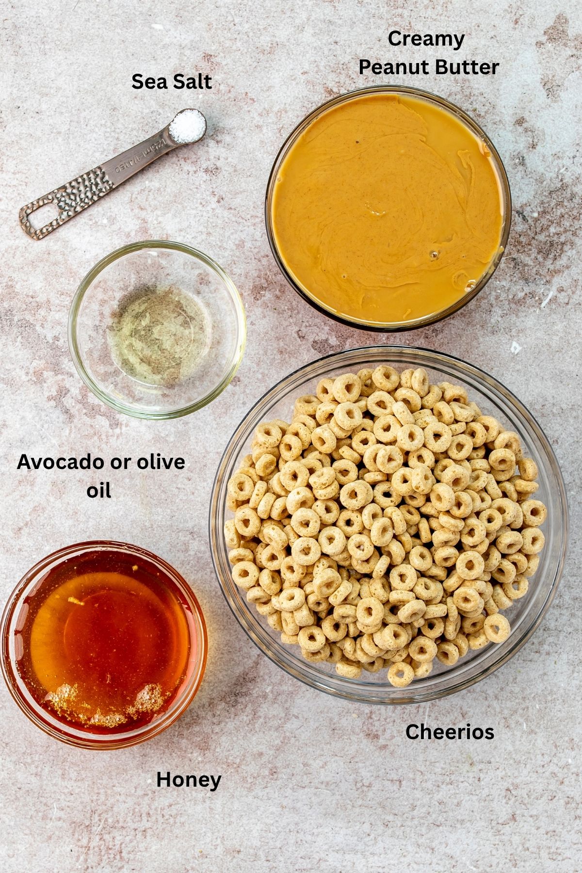 Ingredients needed to make this yummy recipe on a countertop.