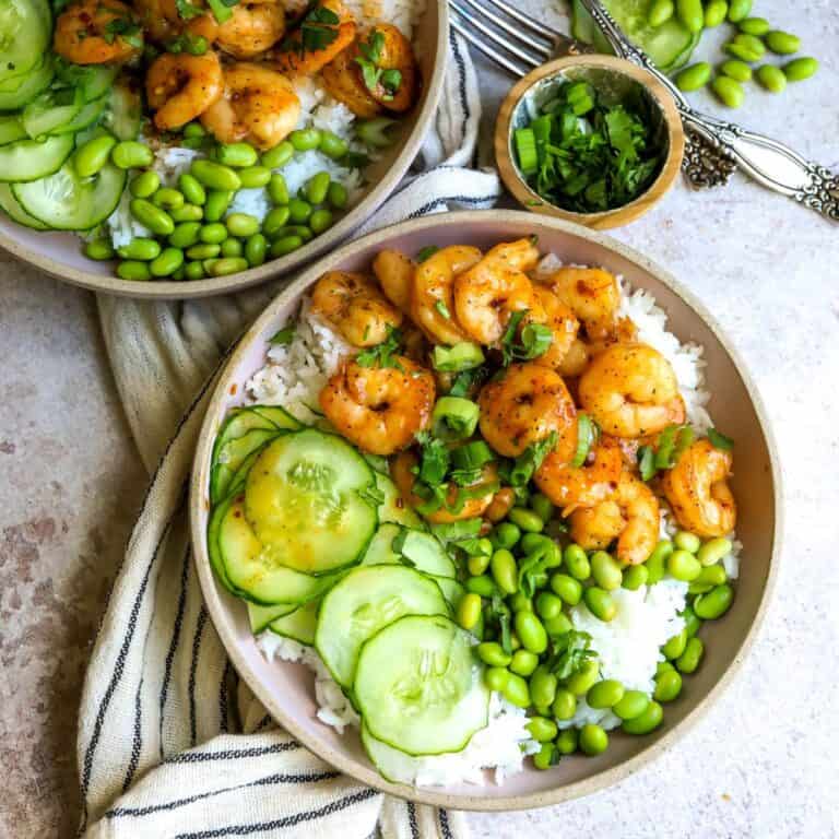 Honey Sriracha Shrimp