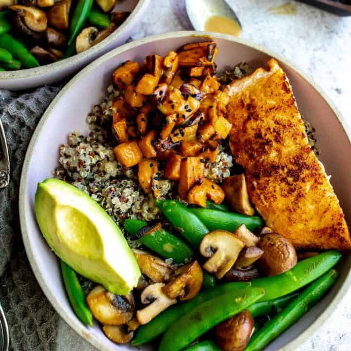 Miso Salmon Bowl Sailor Bailey