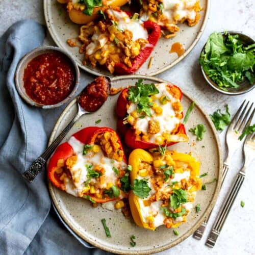 Ground Chicken Stuffed Bell Peppers Sailor Bailey